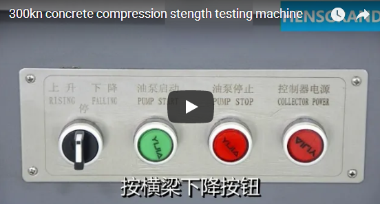 300kn concrete compression stength testing machine